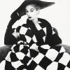 38 Harlequin Dress (Lisa Fonssagrives-Penn), New York, 1950